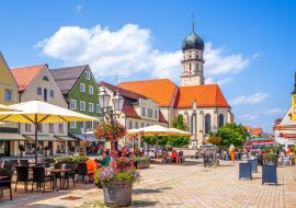 Lais Puzzle - Marienplatz, Schongau, Bayern, Deutschland - 1.000 Teile