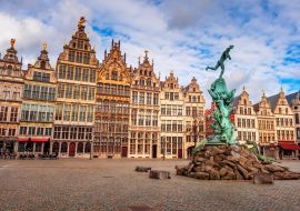 Lais Puzzle - Stadtbild von Antwerpen, Belgien - 1.000 Teile