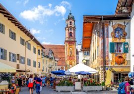 Lais Puzzle - Sankt Peter und Paul Kirche, Mittenwald, Bayern, Deutschland - 1.000 Teile