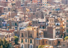 Lais Puzzle - Panoramablick auf das Stadtzentrum von Kairo - 1.000 Teile