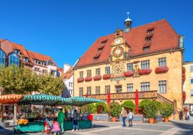Lais Puzzle - Rathaus und Markt, Heilbronn, Baden-Württemberg, Deutschland - 1.000 Teile