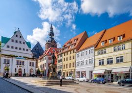 Lais Puzzle - Markt, Lutherstadt Eisleben, Sachsen-Anhalt, Deutschland - 1.000 Teile