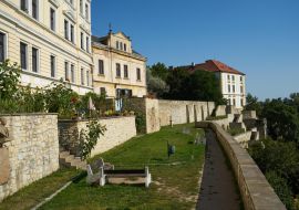 Lais Puzzle - Litomerice, Tschechische Republik - Die äußeren Stadtmauern von José Rizal am Nachmittag - 1.000 Teile