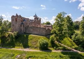 Lais Puzzle - Dobele Burgruine (XIV) im XVI Jahrhundert, Dobele, Lettland - 1.000 Teile