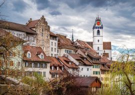 Lais Puzzle - Blick auf die Altstadt von Aarau - 1.000 Teile