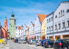 Lais Puzzle - Stadtplatz, VIlsbiburg, Bayern, Deutschland - 1.000 Teile
