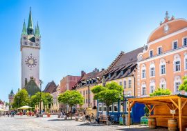 Lais Puzzle - Theresienplatz, Straubing, Bayern, Deutschland - 1.000 Teile