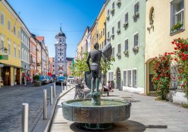 Lais Puzzle - Altstadt, Vilshofen an der Donau, Bayern, Deutschland - 1.000 Teile