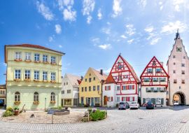 Lais Puzzle - Altstadt Panorama, Monheim, Bayern, Deutschland - 1.000 Teile