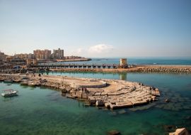 Lais Puzzle - Zitadelle von Qaitbay in Alexandria, Ägypten an einem sonnigen Tag - 1.000 Teile