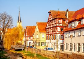 Lais Puzzle - Altstadt in Schwabach, Deutschland - 1.000 Teile