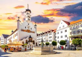 Lais Puzzle - Rathausplatz, Kempten, Deutschland - 1.000 Teile