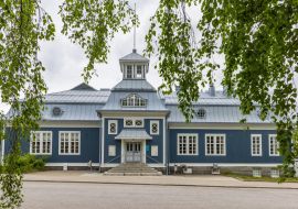 Lais Puzzle - Rathaus von Iisalmi in Noerthern Savonia in Finnland - 1.000 Teile