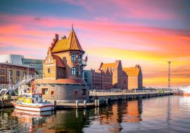 Lais Puzzle - Hafen von Stralsund, Mecklenburg Vorpommern, Deutschland - 1.000 Teile