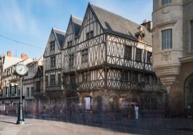 Lais Puzzle - In der Fußgängerzone von Dijon - 1.000 Teile