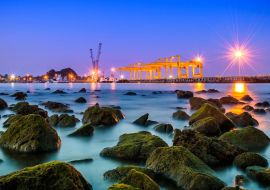 Lais Puzzle - Prachuap Hafen, Provinz Prachuap Khiri Khan - 1.000 Teile