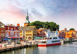 Lais Puzzle - Blick auf Kappeln an der Schlei, Deutschland - 1.000 Teile