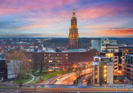 Lais Puzzle - Amersfoort, Niederlande Stadtsilhouette - 1.000 Teile