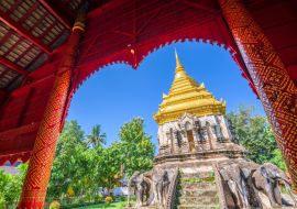 Lais Puzzle - Chiang Mai, Thailand am Wat Chiang Man - 1.000 Teile