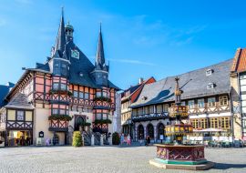 Lais Puzzle - Rathaus, Wernigerode, Sachsen Anhalt, Deutschland - 1.000 Teile