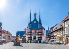 Lais Puzzle - Rathaus, Wernigerode, Sachsen Anhalt, Deutschland - 1.000 Teile