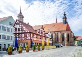 Lais Puzzle - Marktplatz von Feuchtwangen, Bayern, Deutschland - 1.000 Teile
