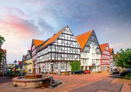 Lais Puzzle - Altstadt, Bad Wildungen, Hessen, Deutschland - 1.000 Teile