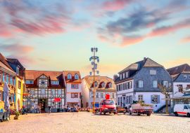 Lais Puzzle - Marktplatz, Dieburg, Hessen, Deutschland - 1.000 Teile