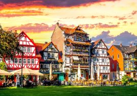 Lais Puzzle - Historische Altstadt, Bad Sooden Allendorf, Hessen, Deutschland - 1.000 Teile