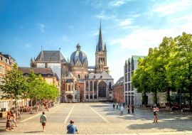 Lais Puzzle - Dom, Aachen, Nordrhein Westfalen, Deutschland - 1.000 Teile