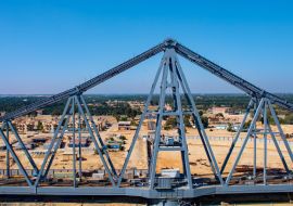 Lais Puzzle - El Ferdan Eisenbahn-Drehbrücke, Suezkanal, Ägypten - 1.000 Teile
