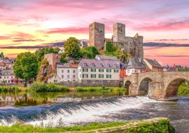 Lais Puzzle - Blick über Runkel, Hessen, Deutschland - 1.000 Teile
