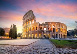 Lais Puzzle - Das Kolosseum in Rom, Italien bei Sonnenaufgang - 1.000 Teile