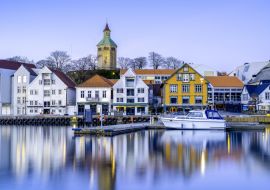 Lais Puzzle - Das Zentrum von Stavanger, eine Stadt in Norwegen, Skandinavien, Europa - 1.000 Teile