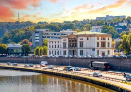 Lais Puzzle - Landtag, Altstadt, Saarbrücken, Saarland, Deutschland - 1.000 Teile