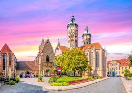 Lais Puzzle - Altstadt, Dom, Naumburg an der Saale, Deutschland - 1.000 Teile