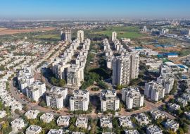 Lais Puzzle - Häuser in der Stadt Rehovot in Zentralisrael - 1.000 Teile