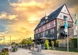 Lais Puzzle - Rheinufer, Bingen am Rhein, Deutschland - 1.000 Teile