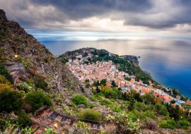 Lais Puzzle - Taormina, Sizilien, Italien in der Abenddämmerung - 1.000 Teile