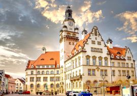 Lais Puzzle - Rathaus, Döbeln, Sachsen, Deutschland - 1.000 Teile