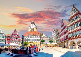 Lais Puzzle - Altstadt, Herrenberg, Deutschland - 1.000 Teile