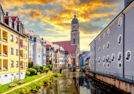 Lais Puzzle - Kirche, Amberg in der Oberpfalz, Bayern, Deutschland - 1.000 Teile