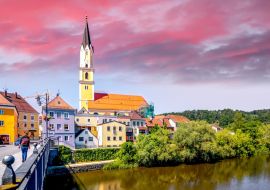 Lais Puzzle - Altstadt, Vilshofen an der Donau, Bayern, Deutschland - 1.000 Teile