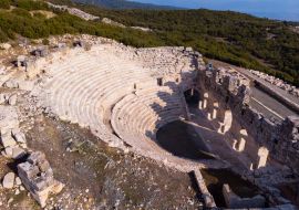 Lais Puzzle - Antikes römisches Theater Odeon und Bouleuterion in Kibyra, Golhisar, Provinz Burdur, Türkei - 1.000 Teile
