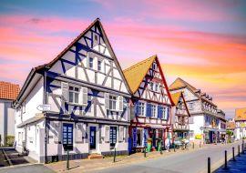 Lais Puzzle - Altstadt, Bad Vilbel, Hessen, Deutschland - 1.000 Teile