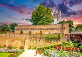 Lais Puzzle - Burg am Rhein, Eltville am Rhein, Hessen, Deutschland - 1.000 Teile