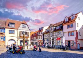 Lais Puzzle - Markt, Altstadt, Dieburg, Deutschland - 1.000 Teile