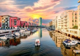 Lais Puzzle - Westhafen, Frankfurt am Main, Hessen, Deutschland - 1.000 Teile