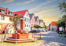 Lais Puzzle - Altstadt, Nidderau, Hessen, Deutschland - 1.000 Teile