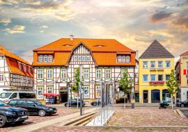 Lais Puzzle - Markt, Altstadt, Warburg, Hessen, Deutschland - 1.000 Teile